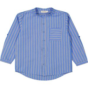 Marmar Skjorte - Theodor - Cornflower Stripe - Marmar - 10 År (140) - Skjorte