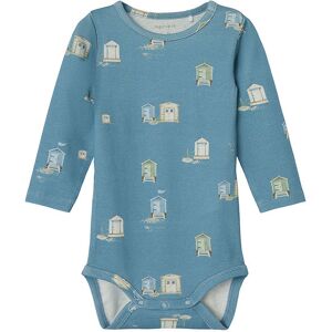 Name It Body L/æ - Nbmhing - Provincial Blue M. Print - Name It - 50 - Body L/æ