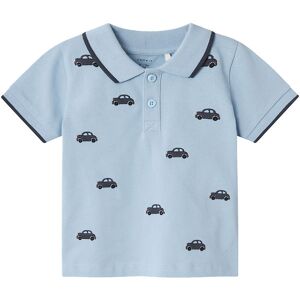 Name It Polo - Nmmhakan - Chambray Blue M. Biler - Name It - 2 År (92) - Polo