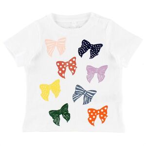 Stella Mccartney Kids T-Shirt - Hvid M. Sløjfer - Stella Mccartney Kids - 68 - T-Shirt