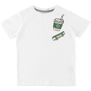 Fendi Kids T-Shirt - Hvid M. Patches - Fendi - 7 År (122) - T-Shirt