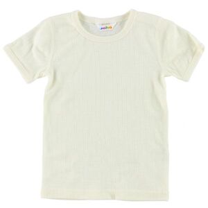 Joha T-Shirt - Uld - Creme - Joha - 130 - T-Shirt