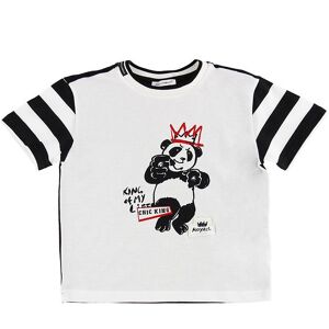 Dolce & Gabbana T-Shirt - Sort/hvid M. Panda - Dolce & Gabbana - 12 År (152) - T-Shirt