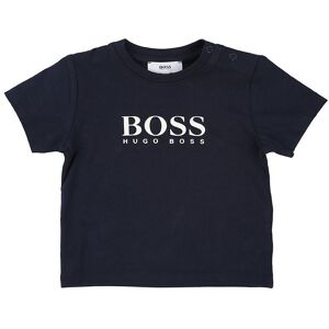 T-Shirt - Navy M. Logo - Boss - 3 År (98) - T-Shirt