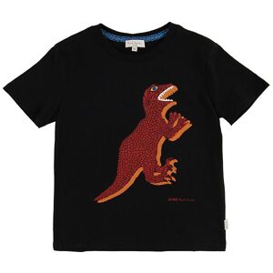 Paul Smith Junior T-Shirt - Tyrell - Sort M. Dinosaur - Paul Smith - 16 År (176) - T-Shirt