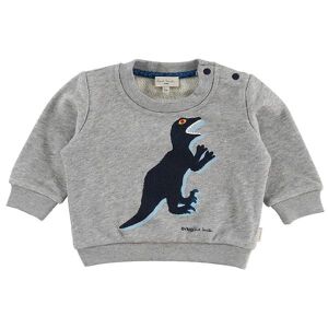 Paul Smith Baby Sweatshirt - Ventura - Gråmeleret M. Dinosaur - Paul Smith - 1 År (80) - Sweatshirt