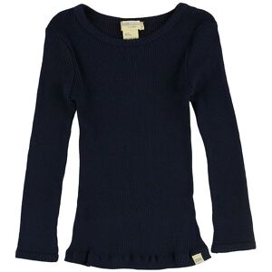 Minimalisma Bluse - Bergen - Silke/bomuld - Dark Blue - Minimalisma - 2-3 År (92-98) - Bluse