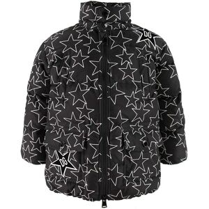 Dolce & Gabbana Dunjakke - Sort M. Stjerner - Dolce & Gabbana - 8 År (128) - Dunjakke