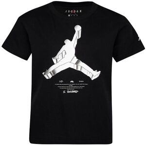 Jordan T-Shirt - Jumpman X Nike Action - Sort M. Hvid - Jordan - 4-5 År (104-110) - T-Shirt