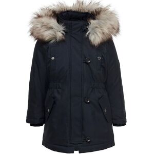 Kids Only Jakke - Noos - Kogiris - Night Sky/fur Light Gre - Kids Only - 7 År (122) - Vinterjakke