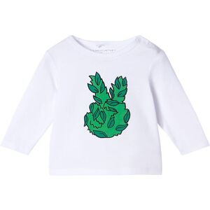 Stella Mccartney Kids Bluse - Peace Leaf - Hvid - Stella Mccartney Kids - 74 - Bluse