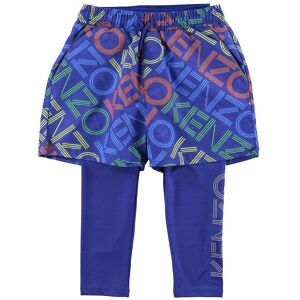 Leggings/shorts - Exclusive Edition - Vivid Blue M. Logo - Kenzo - 10 År (140) - Leggings