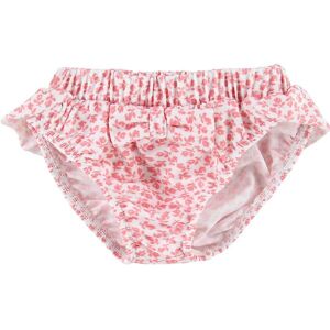 Petit Crabe Bikinitrusser - Zoe - Uv50+ - Hvid M. Blomster - Petit Crabe - 9-10 År (134-140) - Bikini