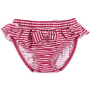 Petit Crabe Bikinitrusser - Zoe - Uv50+ - Rød/hvidstribet - Petit Crabe - 7-8 År (122-128) - Bikini