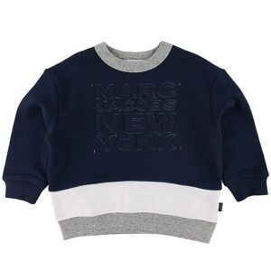 Little Marc Jacobs Sweatshirt - Navy M. Tekst - Little Marc Jacobs - 14 År (164) - Sweatshirt