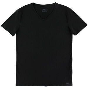 Fila T-Shirt - V-Neck - Sort - Fila - 16-18 År (176-188) - T-Shirt