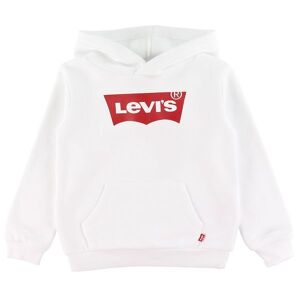 Levis Hættetrøje - Batwing - Hvid M. Logo - Levis - 10 År (140) - Hættetrøje