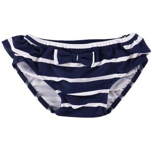 Petit Crabe Bikinitrusser - Zoe - Uv50+ - Navy/hvid - Petit Crabe - 2-3 År (92-98) - Bikini