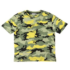 Dolce & Gabbana T-Shirt - Skate - Grøn/neongul Camouflage - Dolce & Gabbana - 8 År (128) - T-Shirt