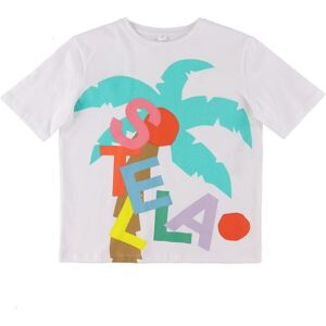 Stella Mccartney Kids T-Shirt - Hvid M. Palmer - Stella Mccartney Kids - 14 År (164) - T-Shirt