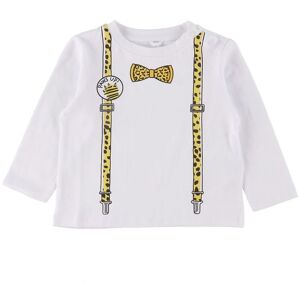 Stella Mccartney Kids Bluse - Hvid/gul M. Seler - Stella Mccartney Kids - 1½ År (86) - Bluse