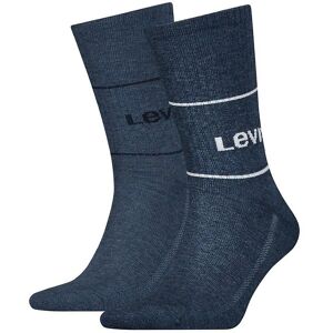 Levis Strømper - 2-Pak - Short Sock - Denim - Levis - 43/46 - Strømper