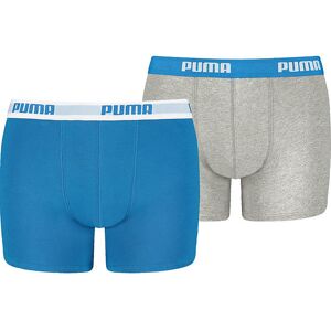 Puma Boxershorts - 2-Pak - Blå/grå - Puma - 10 År (140) - Boxershorts