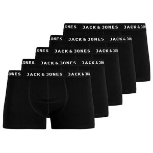 Jack & Jones Boxershorts - 5-Pak - Jachuey - Sort - Jack & Jones - 16 År (176) - Boxershorts