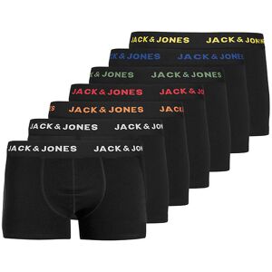 Jack & Jones Boxershorts - 7-Pak - Jacbasic - Sort - Jack & Jones - 12 År (152) - Boxershorts