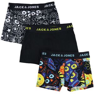 Jack & Jones Boxershorts - 3-Pak - Jacsugar Skull - Sort  - Jack & Jones - 16 År (176) - Boxershorts