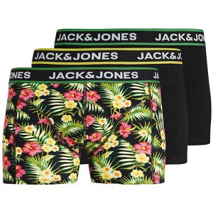 Jack & Jones Boxershorts - Jacpink Flowers - 3-Pak - Jack & Jones - 10 År (140) - Boxershorts
