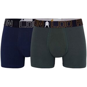 Ronaldo Boxershorts - 2 Pak - Grøn/sort - Jbs - 10-12 År (140-152) - Boxershorts