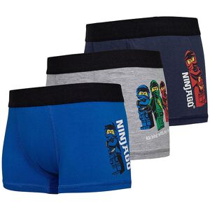 ninjago Boxershorts - Lwarve -3-Pak - Blue - Lego® Wear - 10-11 År (140-146) - Boxershorts