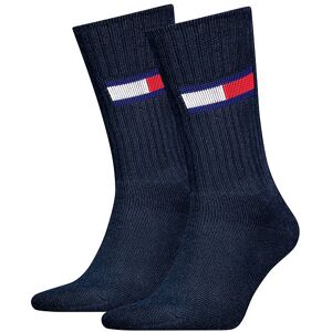 Tommy Hilfiger Strømper - 2-Pak - Dark Navy - Tommy Hilfiger - 39/42 - Strømper