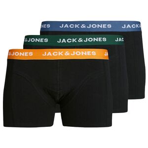 Jack & Jones Boxershorts - Noos - Jacgab - 3-Pak - Dark Green/bl - Jack & Jones - 16 År (176) - Boxershorts