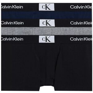 Klein Boxershorts - 3-Pak - Navy Iris/greyheather/black - Calvin Klein - 8-10 År (128-140) - Boxershorts