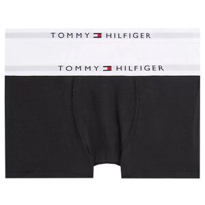 Tommy Hilfiger Boxershorts - 2-Pak - Hvid/sort - Tommy Hilfiger - 12-14 År (152-164) - Boxershorts