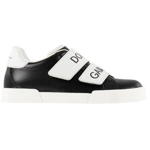 Dolce & Gabbana Sneakers - Sort/hvid - Dolce & Gabbana - 35 - Sko