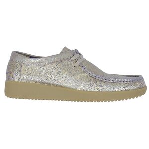 Nature Sko - Alba - Metallic Suede - Nature - 36 - Sko