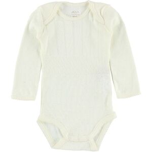 Noa Noa Miniature Body - L/æ - Creme M. Hulmønster - Noa Noa Miniature - 18 Mdr - Body L/æ