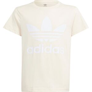Adidas Originals T-Shirt - Trefoil Tee - Creme - Adidas Originals - 10 År (140) - T-Shirt