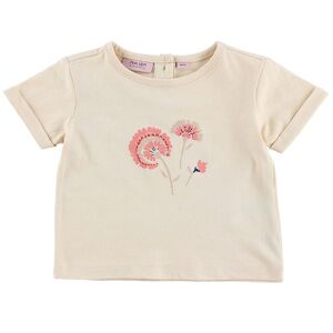 Noa Noa Miniature T-Shirt - Creme M. Blomster - Noa Noa Miniature - 6 Mdr - T-Shirt