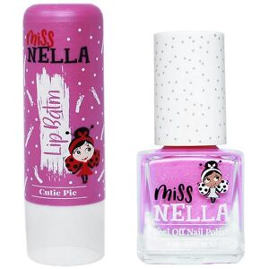 Miss Nella Læbepomade Og Neglelak - Duo Nr. 3 - Miss Nella - Onesize - Plejeprodukter