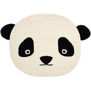 Oyoy Panda Gulvtæppe - Uld/bomuld - 87x110 Cm - Panda - Oyoy - Onesize - Tæppe