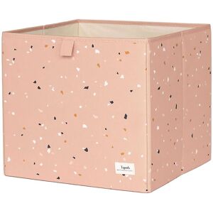 3 Sprouts Opbevaringskasse - 33 X 33 X 33 Cm - Terrazzo/ler - 3 Sprouts - Onesize - Opbevaring