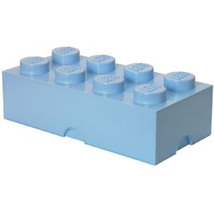 Storage Opbevaringsboks - 8 Knopper - 50x25x18 - Lyseblå - Lego® Storage - Onesize - Boks