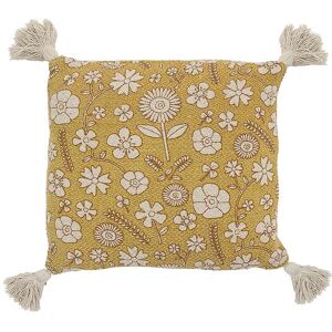 Bloomingville Mini Pude - 40x40 Cm - Camille - Gul - Bloomingville - Onesize - Pude