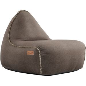 Sackit Sækkestol - Canvas Lounge Chair - 96x80x70 Cm - Brun - Onesize - Sackit Stol