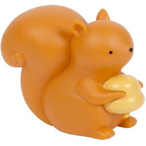 A Little Lovely Company Lampe - 12,5 Cm - Squirrel - Lysebrun - A Little Lovely Company - Onesize - Natlampe