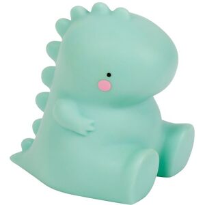 A Little Lovely Company Lampe - 12,5 Cm - T-Rex - Grøn - A Little Lovely Company - Onesize - Natlampe